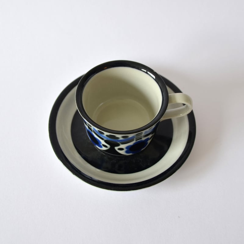 ARABIA/アラビア riikka/リーッカ　c/s　Ｂ arabia riikka cup & saucer B | retro number