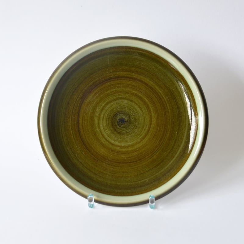  ロールストランドMAYA オリーブグリーン皿 2枚セット rorstrand ロールストランドMAYA オリーブグリーン皿 2枚セット