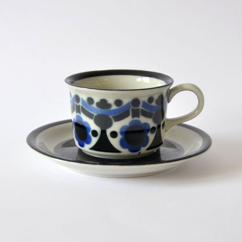 ARABIA/アラビア riikka/リーッカ　c/s　Ｇ Arabia / riikka(アラビア/リーッカ) カップ&ソーサー /no.1 | 北欧ヴ