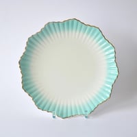 Rörstrand（ロールストランド）プレート 21cm ターコイズの縁