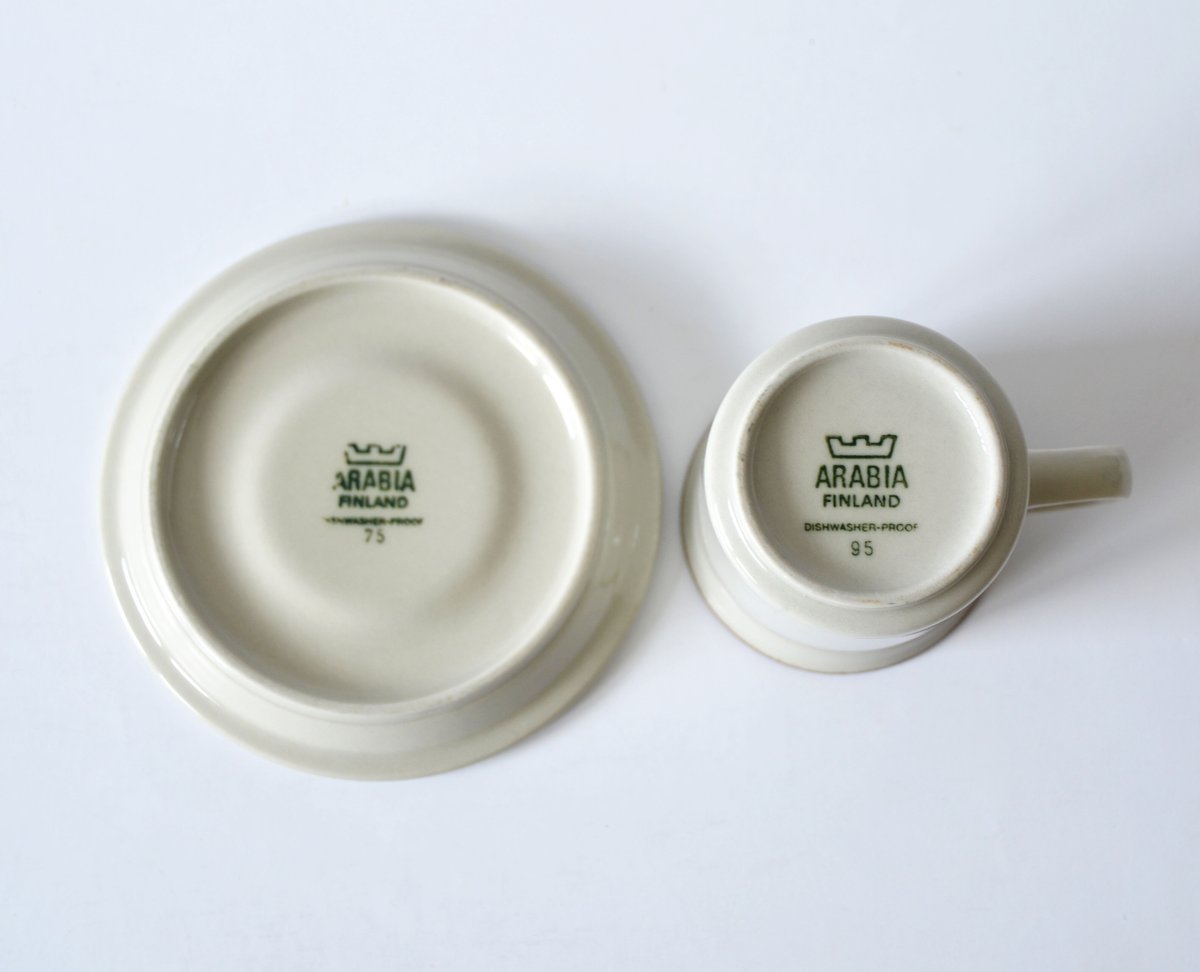 Arabia/Fennica(アラビア/フェニカ) カップ&ソーサー /no.1 | 北欧ヴィ