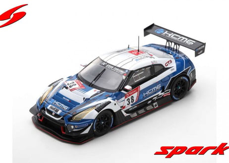 Spark 1/43 (SG560) NISSAN GT-R NISMO GT3 NO.38 KCMG 24H NURBURGRING 2019
