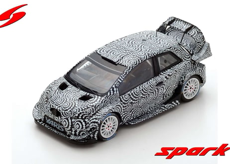 Spark 1/43 (S5168) TOYOTA Yaris WRC Rally Monte Carlo Test Car 2017