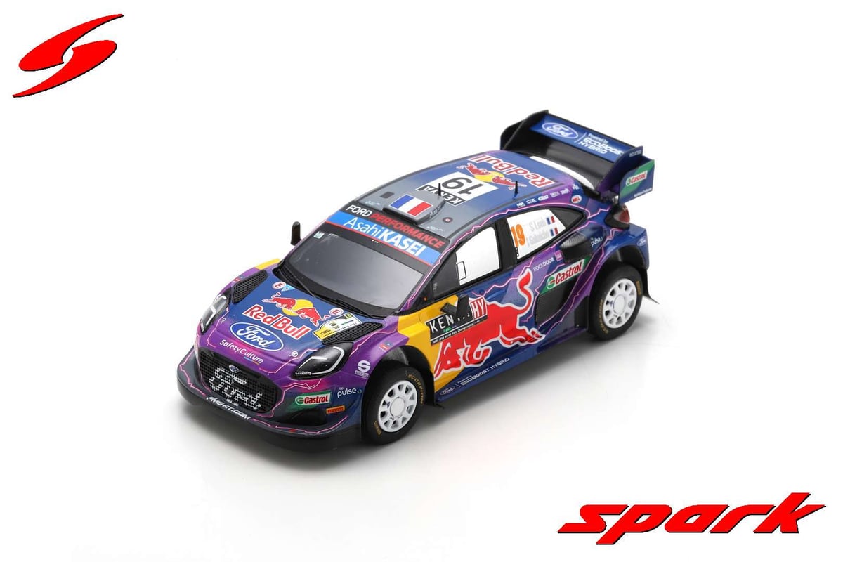 Spark 1/43 (S6706) Ford Puma Rally1 #19 M-SPORT Ford World Rally Team Rally  Safari Kenya 2022