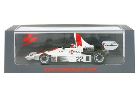 Spark 1/43 (S5671) Hill GH1 #22 Italian GP 1975 ROLF STOMMELEN