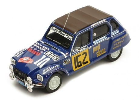 ixo models  1/43 (RAC054) CITROEN DYANE #162 Rallye Monte-Carlo 1978