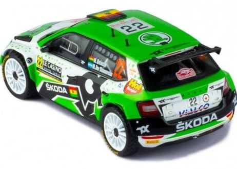 ixo models 1/43 (RAM789LQ) Skoda Fabia Rally2 EVO #22 Rally MonteCarlo 2021