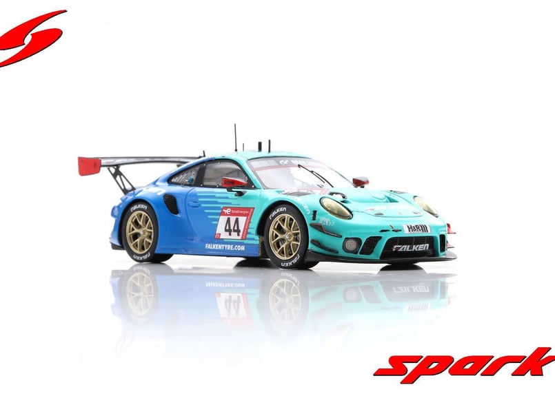 Spark 1/43 (SG863) Porsche 911 GT3 R #44 Falken