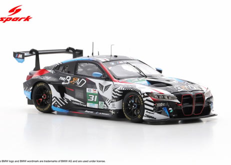 Spark 1/43 (S9292) BMW M4 LMGT3 #31 THE BEND TEAM WRT Le Mans 24H 2025