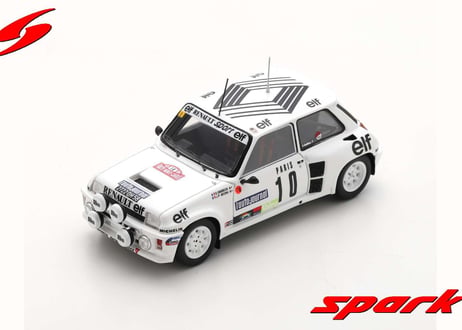 Spark 1/43 (S5561) Renault 5 Turbo #10 Rally MonteCarlo 1985