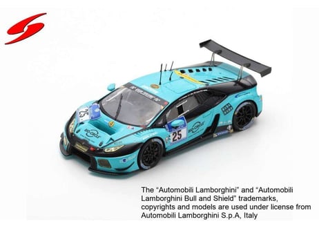 Spark 1/43 (SG573) LAMBORGHINI HURACAN GT3 #25 KONRAD MOTORSPORT 24H NURBURGRING 2016