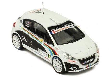 ixo models 1/43 (RAM559) Peugeot 208 R2 WRC #0 Tour de Corse 2012