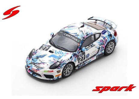 Spark 1/43 (SF147) Porsche Cayman GT4 #27 IMSA Performance FFSA GT 2018