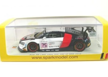 Spark 1/43 (SB103) AUDI R8 LMS ULTRA #75 ISR 24H of SPA 2014