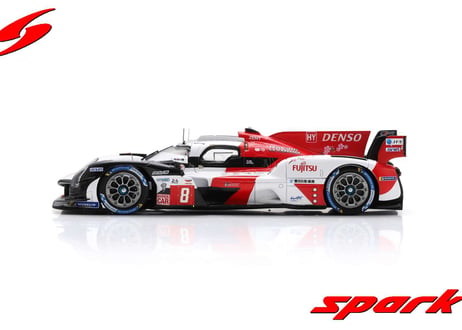 Spark 1/43 (S8726) Toyota GR010 - Hybrid #8 TOYOTA GAZOO RACING 2nd Le Mans 24H 2023