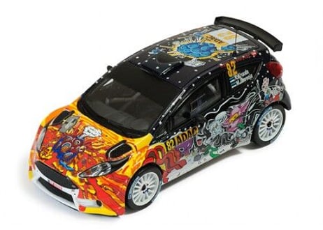 ixo models 1/43 (RAM543) Ford Fiesta R5 #82 -Rally Germany 2013 K.Kruuda