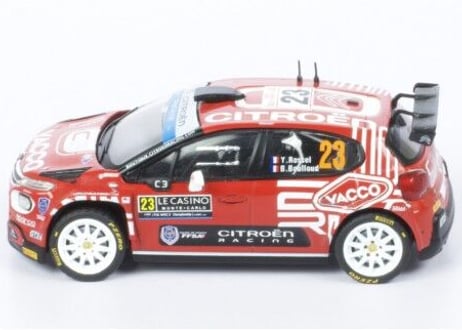 ixo models 1/43 (RAM843) Citroen C3 Rally2 #23 Rallye Monte-Carlo 2022