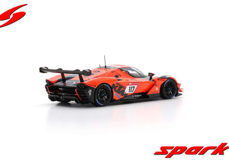 Spark 1/43 (SG852) KTM X-BOW GT2 #117 TRUE RACING 2nd SP-X class 24H Nurburgring 2022