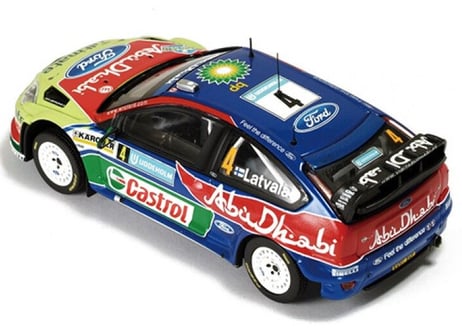 ixo models 1/43 (RAM315) FORD FOCUS RS WRC07#4 2008 Rally Sweden Winner