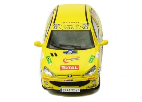 ixo models 1/43 (RAM698) Peugeot 206 XS #66 Rally Terre de Provence 2006