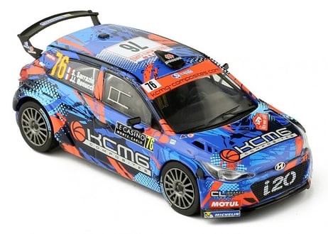 ixo models 1/43 (RAM669) Hyundai i20 R5 #76 Rallye Monte Carlo 2018