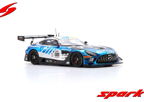 Spark 1/43 (SB701) Mercedes-AMG GT3 #88 AKKODIS ASP Team 2nd 24H Spa 2023