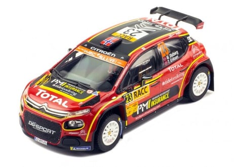 ixo models 1/43 (RAM738) Citroen C3 R5 #23 Rally Catalunya 2019