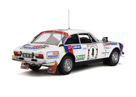 Otto Mobile 1/18 (OT309) Peugeot 504 Gr4 Coupe V6 Safari Rally 1978