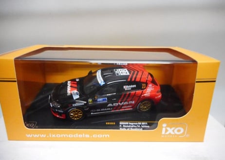 ixo models 1/43 (KBI059) SUBARU Impreza R4 #23 2011 Rally Scotland
