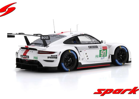Spark 1/18 (18S725) Porsche 911 RSR-19 #91 Porsche GT Team 24H Le Mans 2021