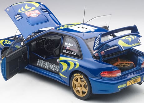 AUTOart 1/18 (89790) スバル インプレッサ WRC 1997 ＃3  ※モンテカルロラリー