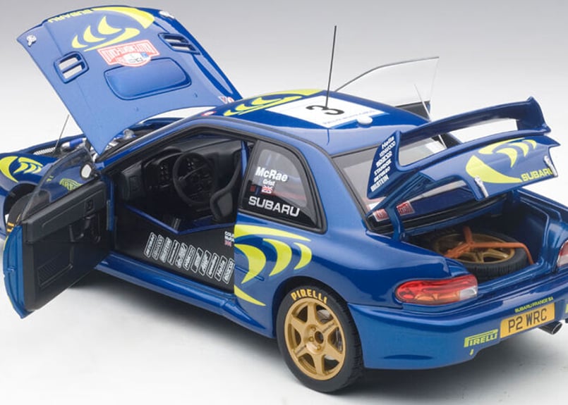 AUTOart 1/18 (89790) スバル インプレッサ WRC 1997 #3 ※モ AUTOart 1/18 (89790) スバル インプレッサ WRC 1997 #3 ※モ