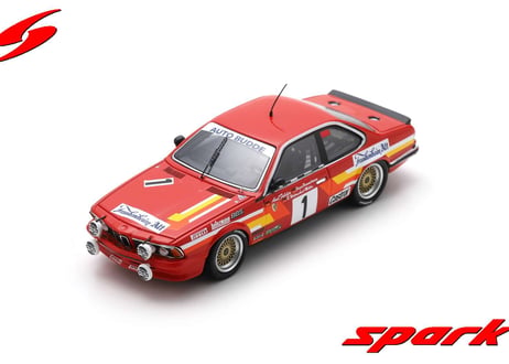 Spark 1/43 (SG836) BMW 635 CSi #1 Auto Budde Racing Team Winner Nurburgring 24H 1985
