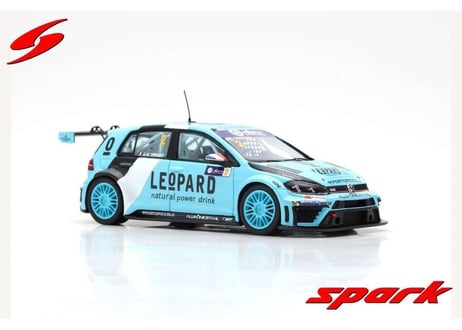 Spark 1/43 (S4979) Volkswagen Golf GTI TCR #2 2nd Race 2 Macau Guia Race 2016
