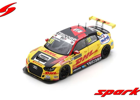 Spark 1/43 (S8969) Audi RS 3 LMS #31 Comtoyou DHL Audi Sport Winner Race 2 WTCR 2020 Slovakia 2020
