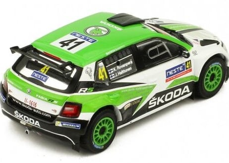 ixo models 1/43 (RAM684) SKODA FABIA R5 #41 Rally Finland 2018 K. Rovanpera