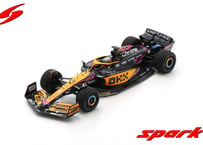 Spark 1/43 (S8559) McLaren MCL36 #3 McLaren F1 Team 5th Singapore GP 2022 Daniel Ricciardo