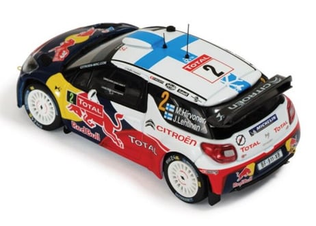 ixo models 1/43 (RAＭ483) Citroen DS3 WRC #2 Rally Monte Carlo 2012