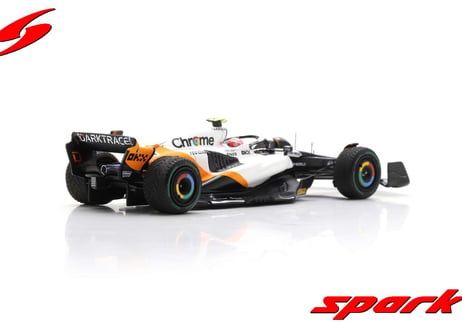 Spark 1/43 (S8583) McLaren MCL60 #4 McLaren 9th Monaco GP 2023 Lando Norris