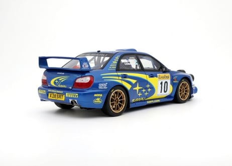 Otto mobile 1/18 (OT784) Subaru Impreza WRC #10 Rallye Monte-Carlo 2002