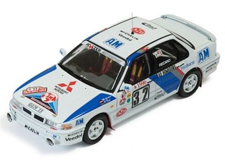 ixo models 1/43 (RAC231) Mitsubishi Galant VR-4 Evo #32 - Rallye Monte Carlo 1990