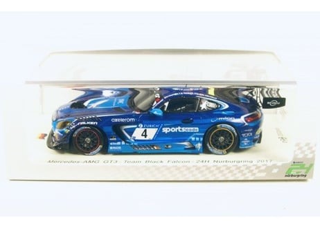 Spark 1/43 (SG316) Mercedes-AMG GT3 #4 TEAM BLACK FALCON 24h NUrburgring 2017