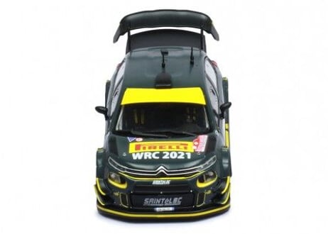 ixo models 1/43 (RAM766LQ) CITROEN C3 WRC #21 RALLY SARDEGNA 2020