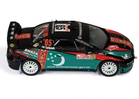 ixo models 1/43 (RAM313) Peugeot 307 WRC #65 Rally Monte Carlo 2008