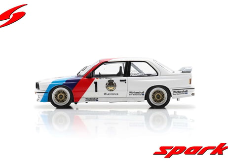 Spark 1/43 (SG609) BMW E30 M3 #1 Zakspeed 1st Zolder DTM 1987