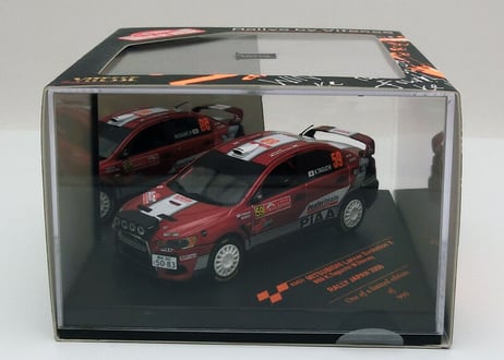 VITESSE 1/43 (43421) MITSUBISHI LANCER EVOLUTION X #59 K.Taguchi/M.Stacey Rally JAPAN 2008