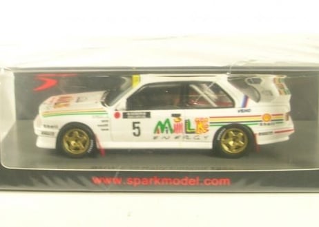 Spark 1/43 (S7826) BMW M3 E30 #5 RALLY 1000 LAKES FINLAND 1988