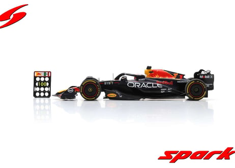 Spark 1/43(S8596)Oracle Red Bull Racing RB19 #1 Winner Canada GP2023 Red Bull Racing 100th Victories