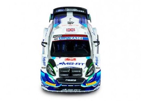 ixo models 1/43 (RAM787) Ford Fiesta WRC #44 Rally Monte-Carlo 2021