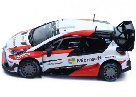 ixo models 1/43  (RAM648) TOYOTA YARIS WRC decals  Rally Sweden 2017